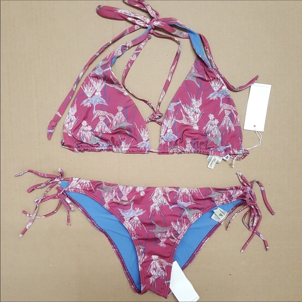 Haverhill Raspberry Bikini Medium (NWOT)